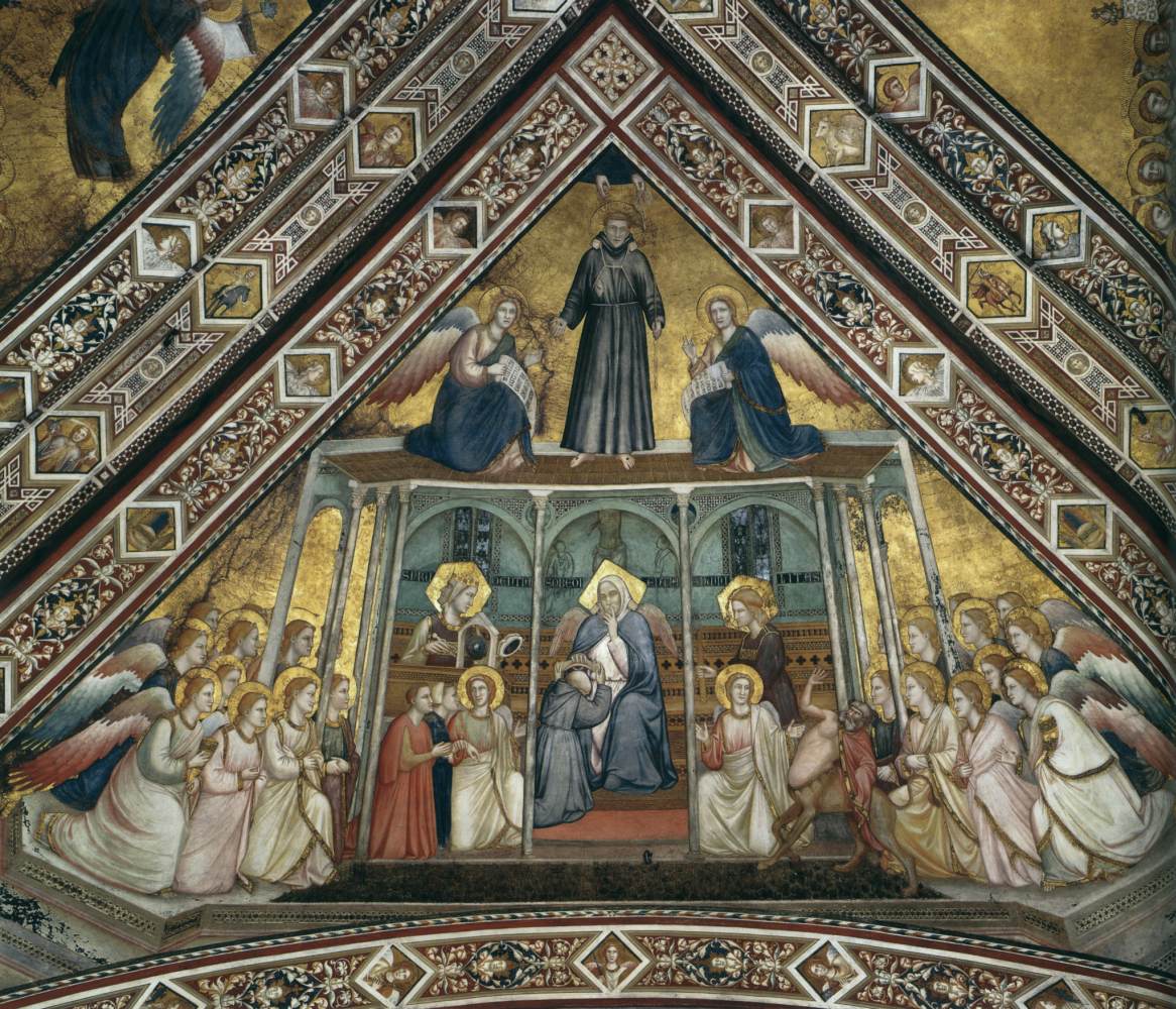 Franciscan Allegories: Allegory of Obedience by GIOTTO di Bondone