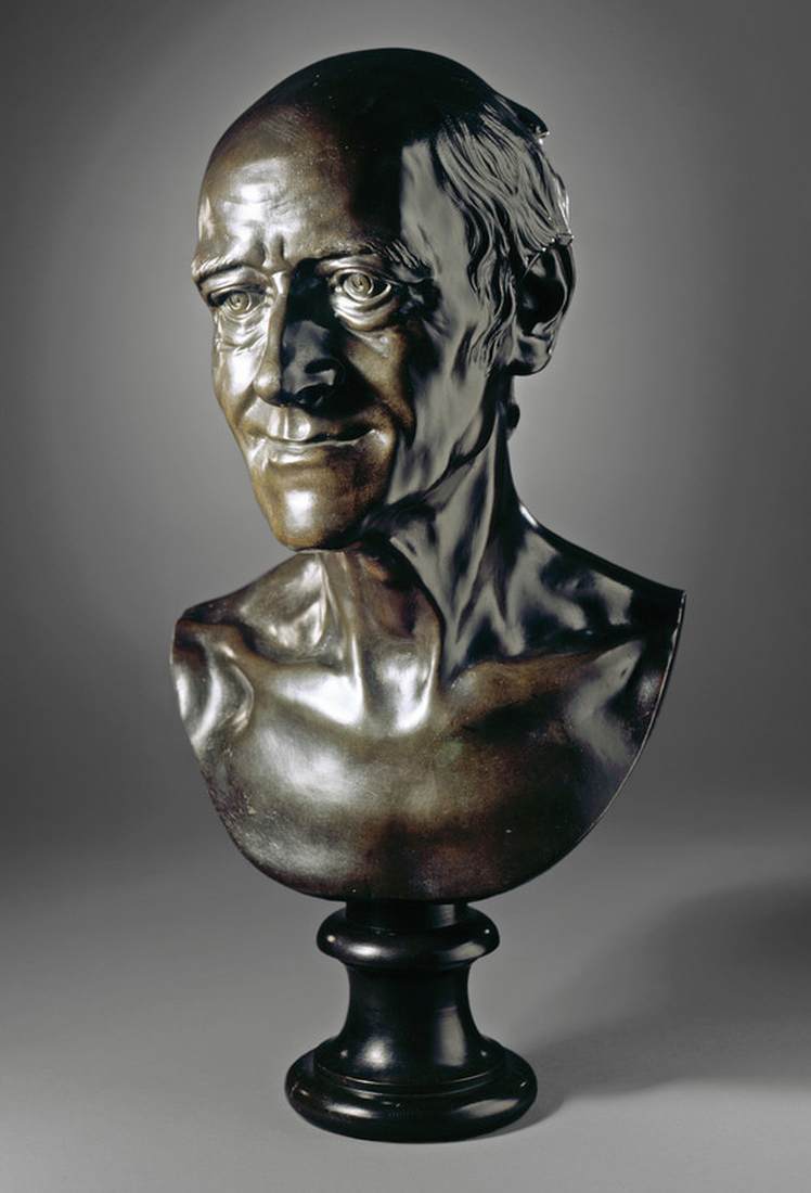 Bust of Voltaire by