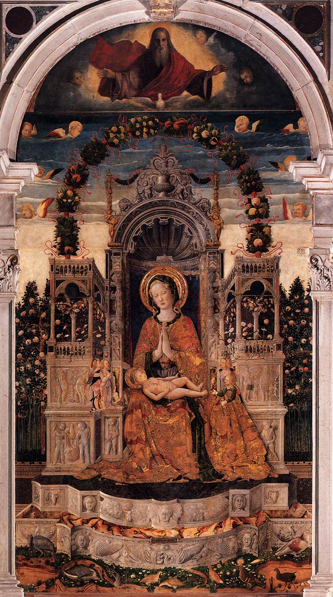 Madonna and Child Enthroned by ANTONIO DA FIRENZE