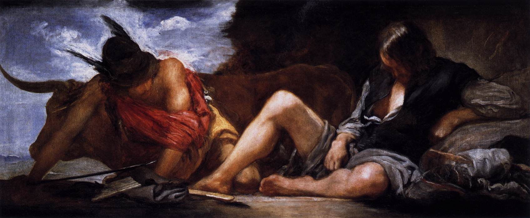 Mercury and Argus by VELÁZQUEZ, Diego Rodriguez de Silva y