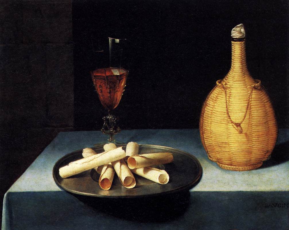 Still-Life with Wafer Biscuits (Le Dessert de Gaufrettes) by BAUGIN, Lubin