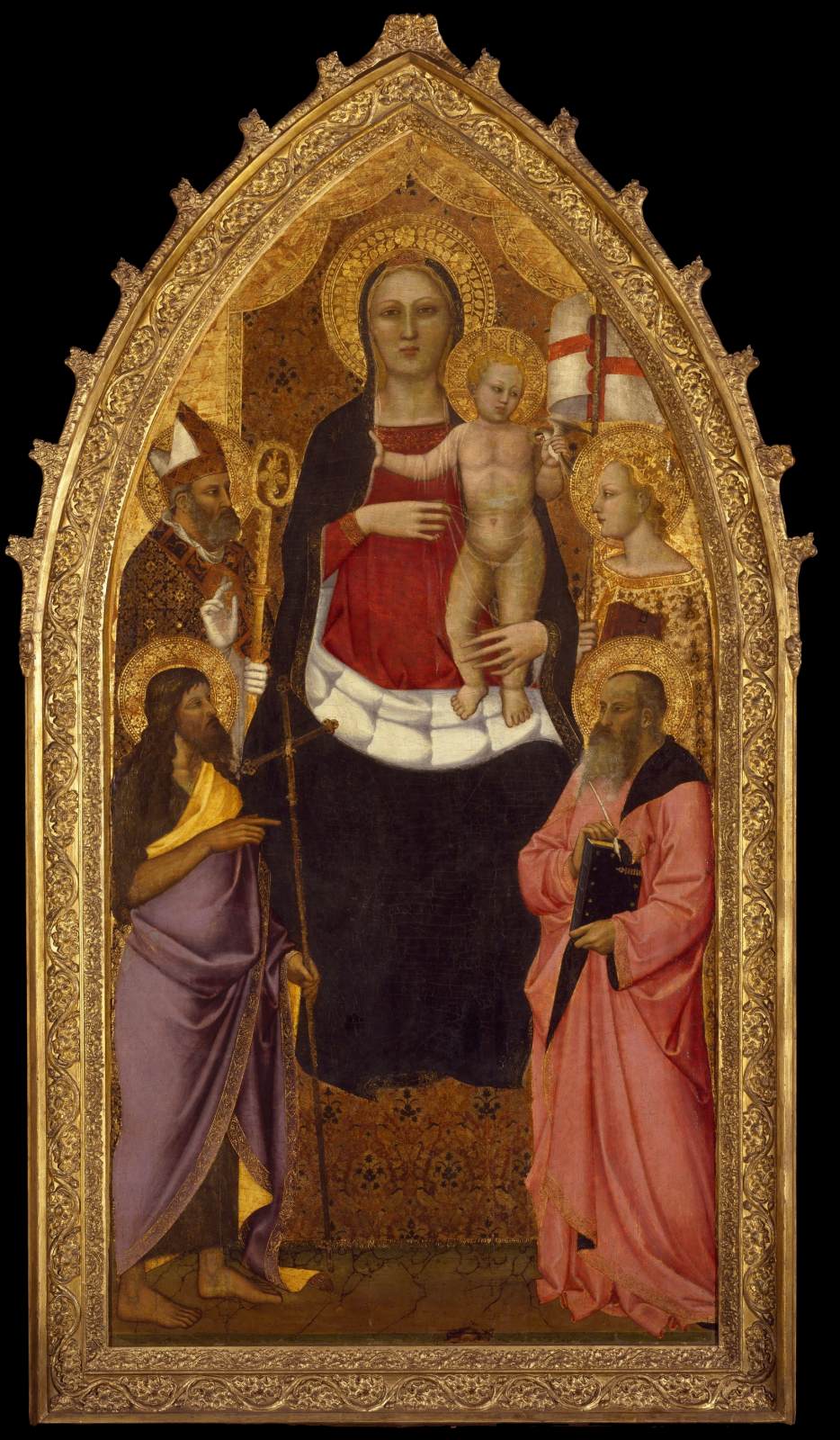 Virgin and Child Enthroned with Saints by