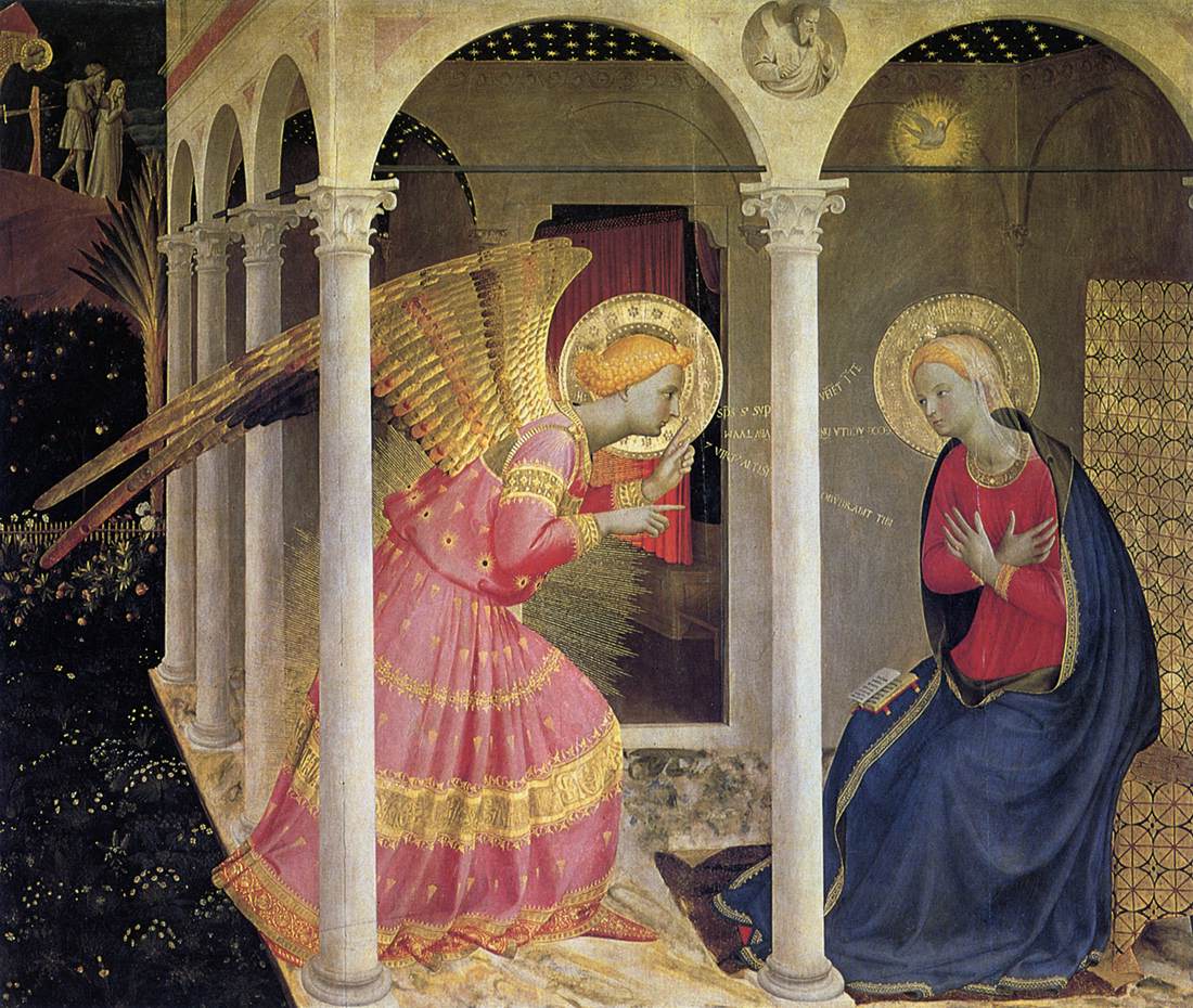 Annunciation by ANGELICO, Fra