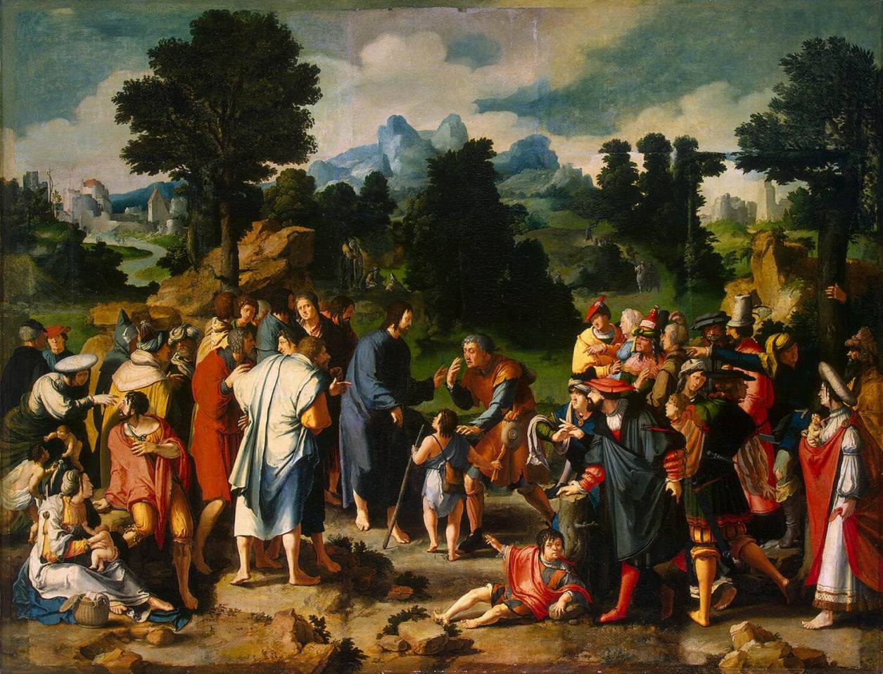 Christ Healing the Blind by