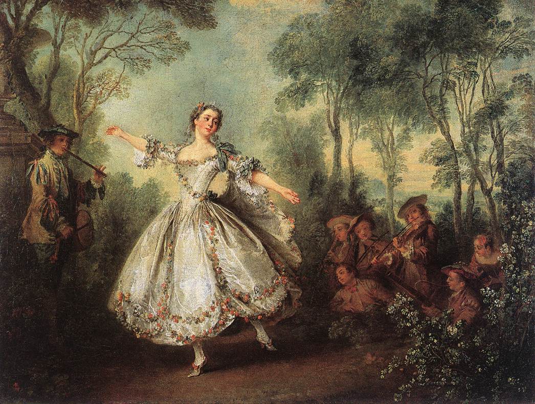 Mademoiselle de Camargo Dancing by