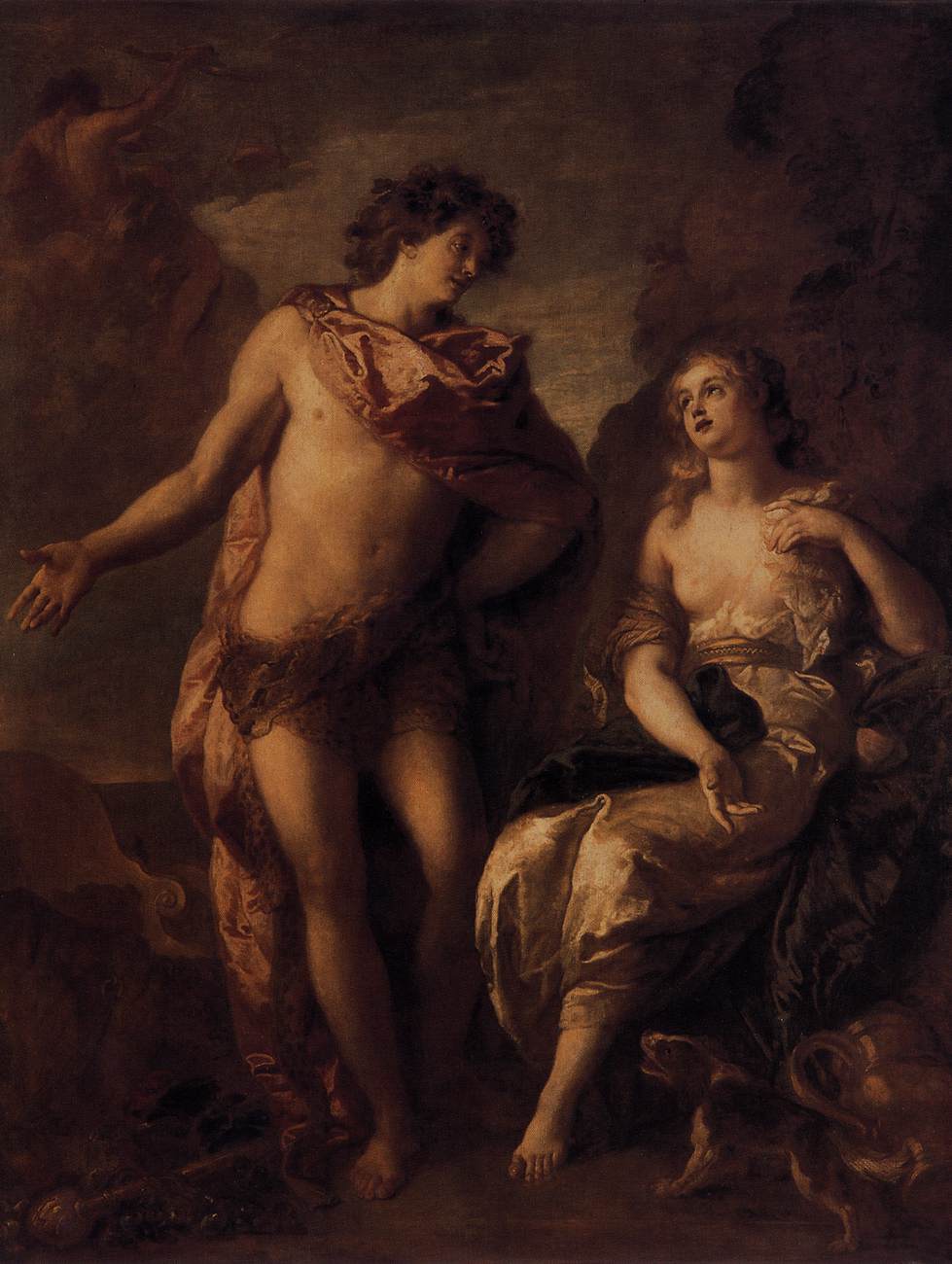 Bacchus and Ariadne by LA FOSSE, Charles de