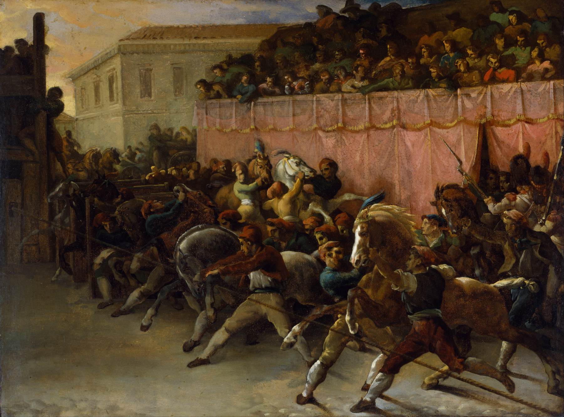 Riderless Racers at Rome by