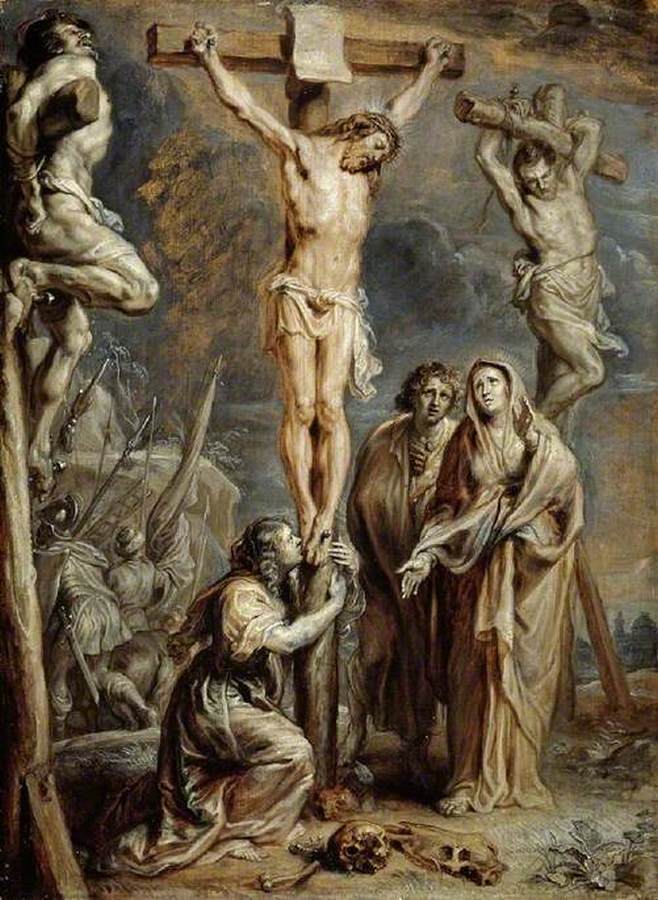 The Crucifixion by DIEPENBEECK, Abraham van