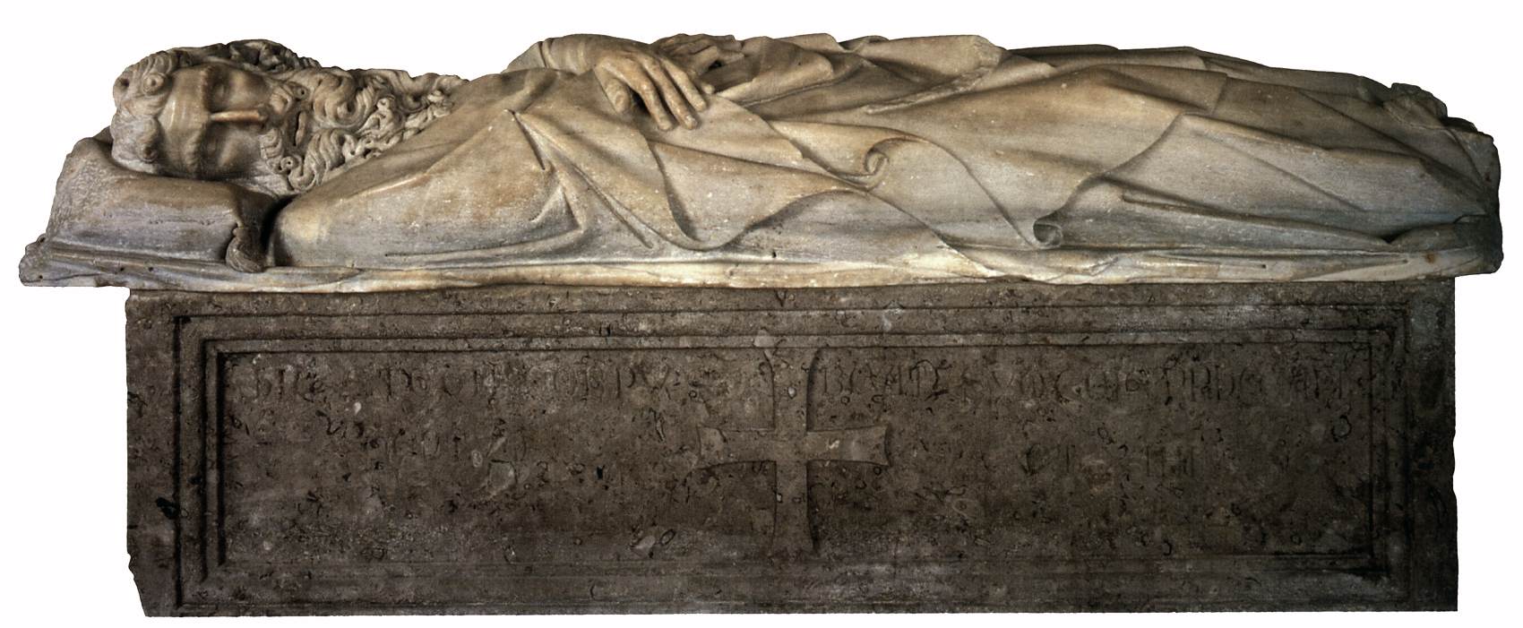 Recumbent figure of St Simeon by MARCO ROMANO