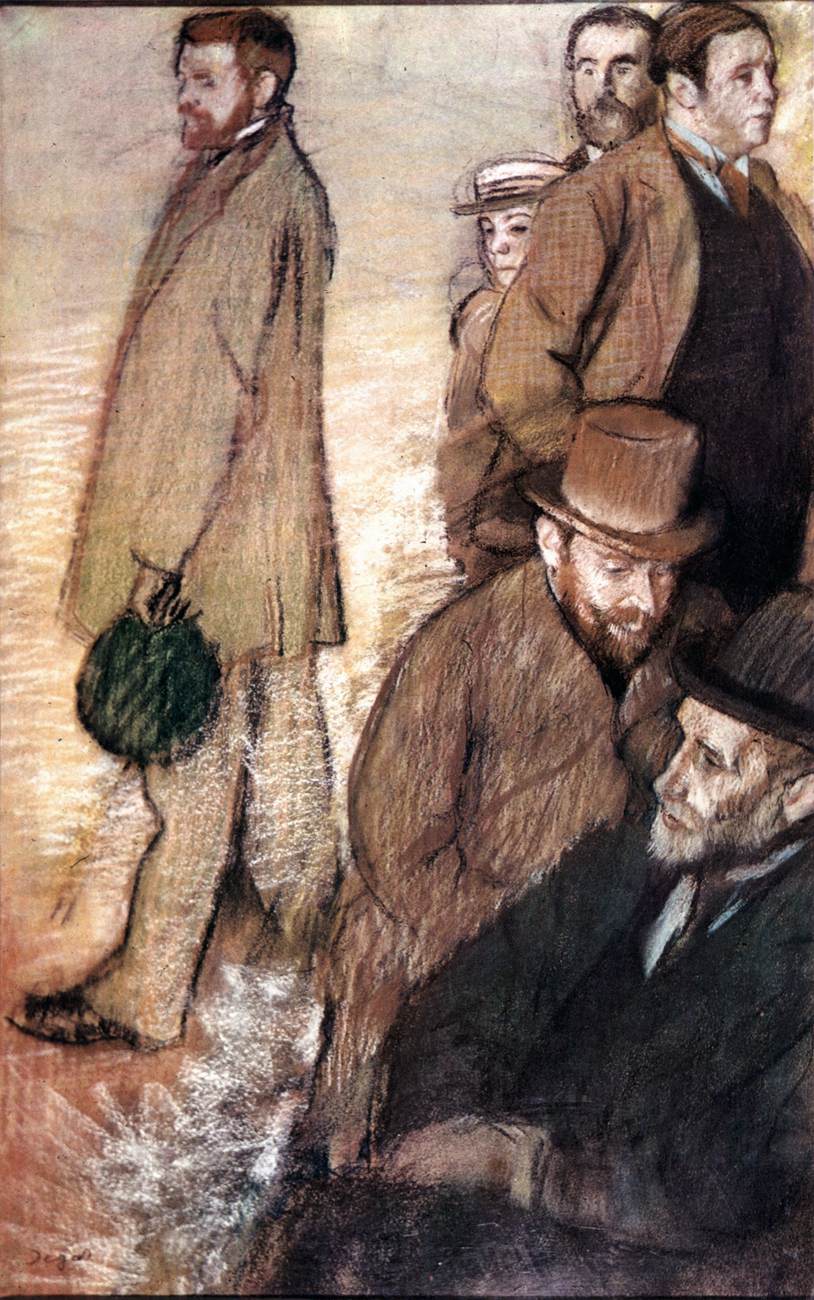 Six Friends of the Artist by DEGAS, Edgar