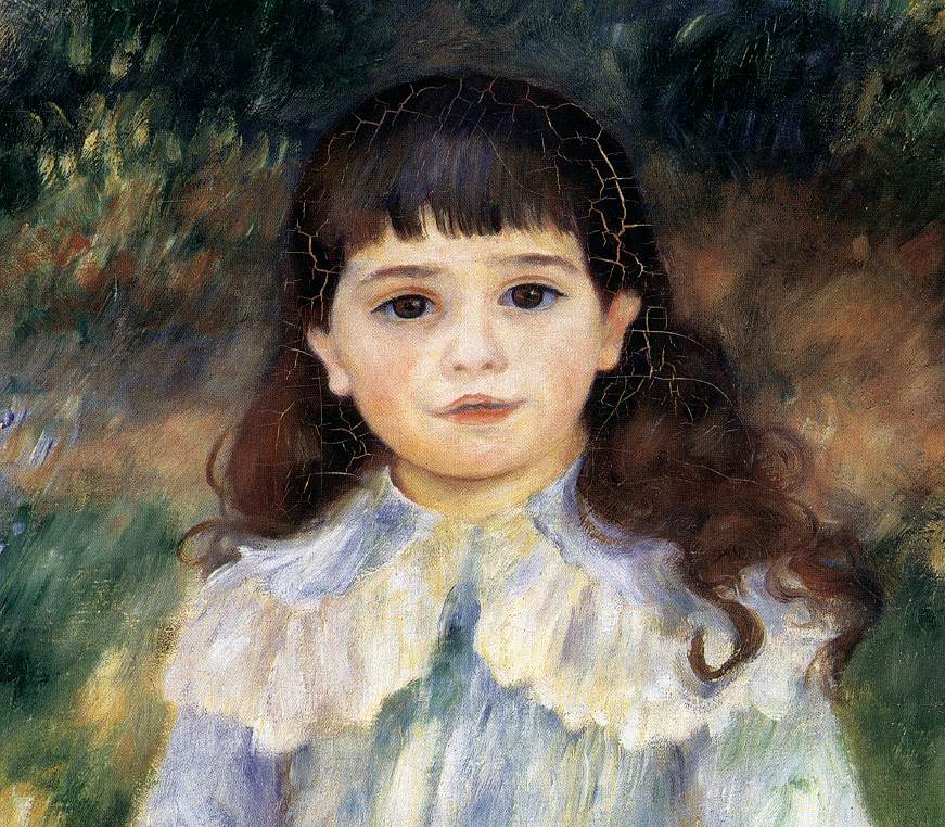 Child with a Whip (detail) by RENOIR, Pierre-Auguste