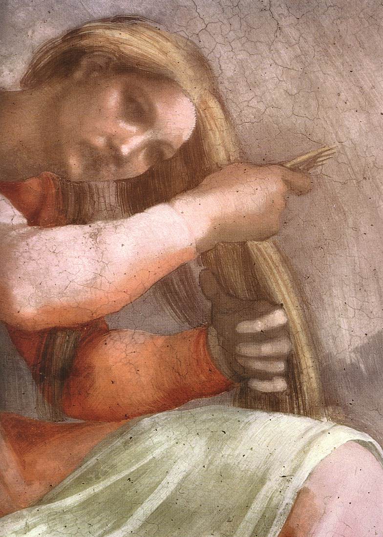 Amminadab (detail) by MICHELANGELO Buonarroti