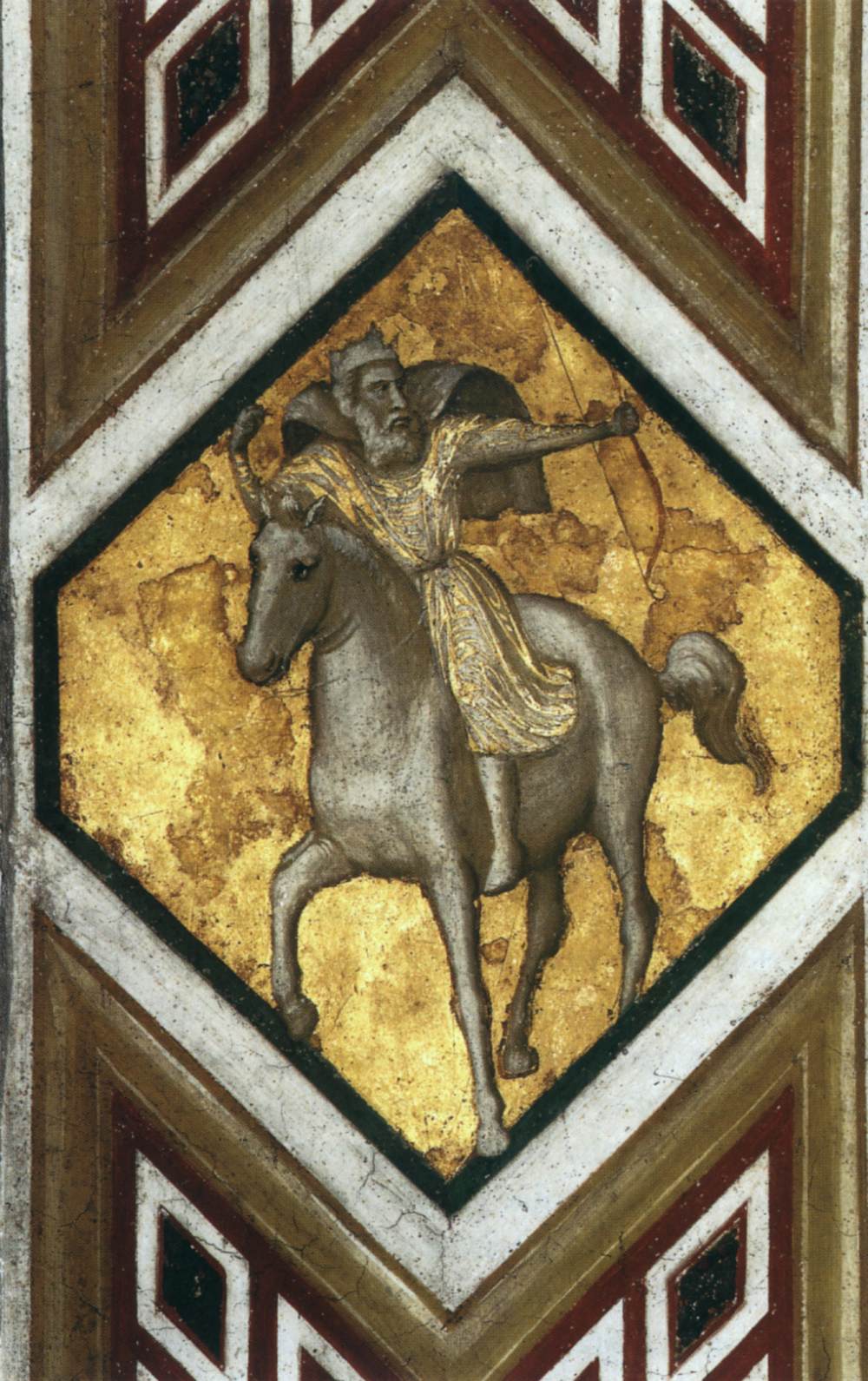 Horseman of the Apocalypse by GIOTTO di Bondone