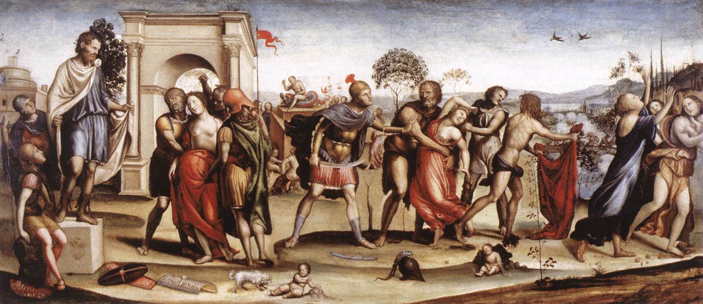 The Rape of the Sabine Women by SODOMA, Il