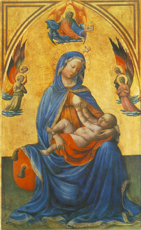 Madonna with the Child by MASOLINO da Panicale