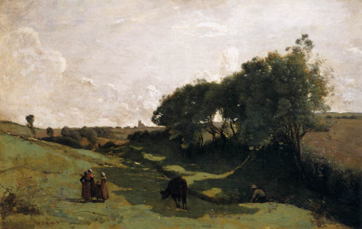 The Vale by COROT, Jean-Baptiste Camille