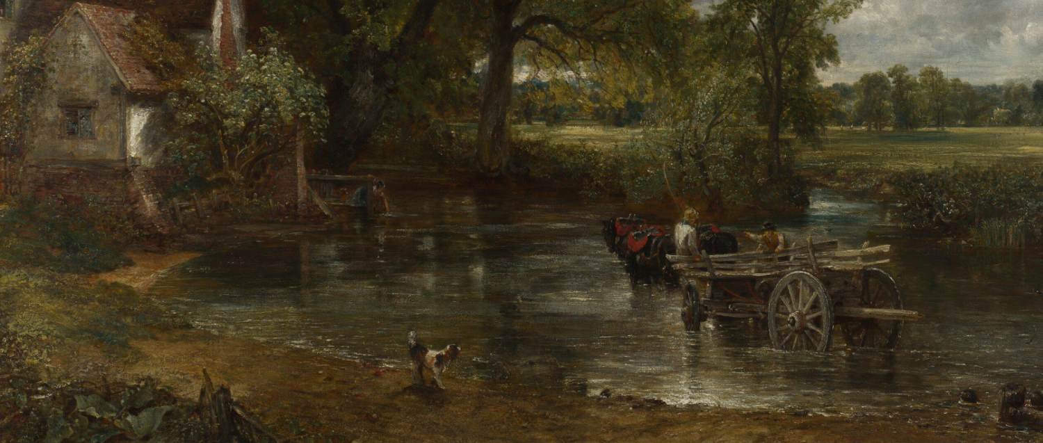 The Hay Wain (detail) by