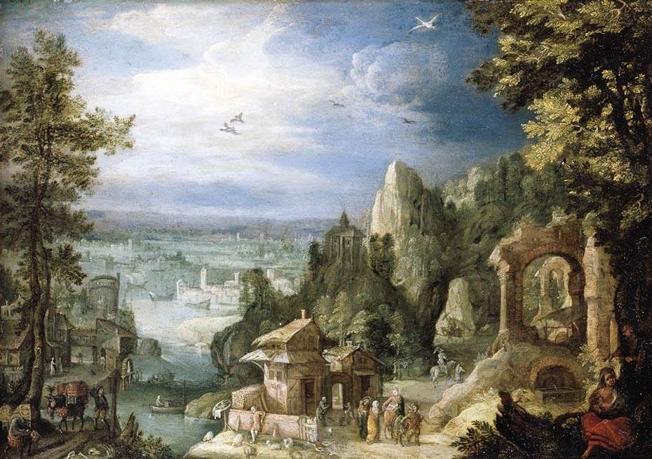 Landscape with the Rest on the Flight into Egypt by