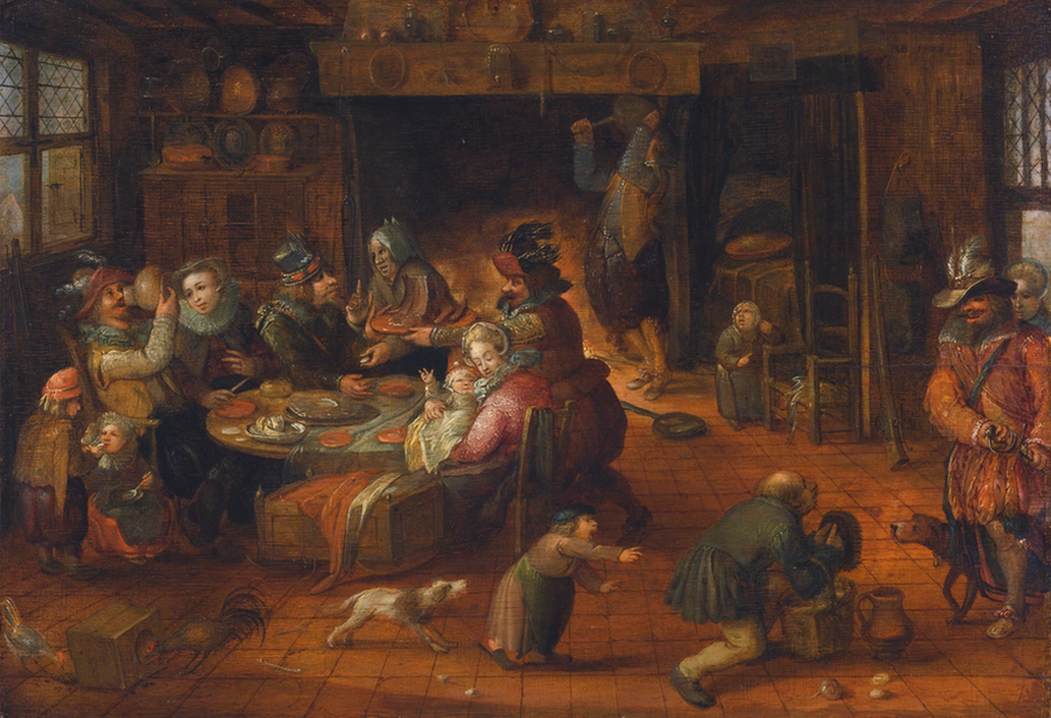 Tavern Interior by