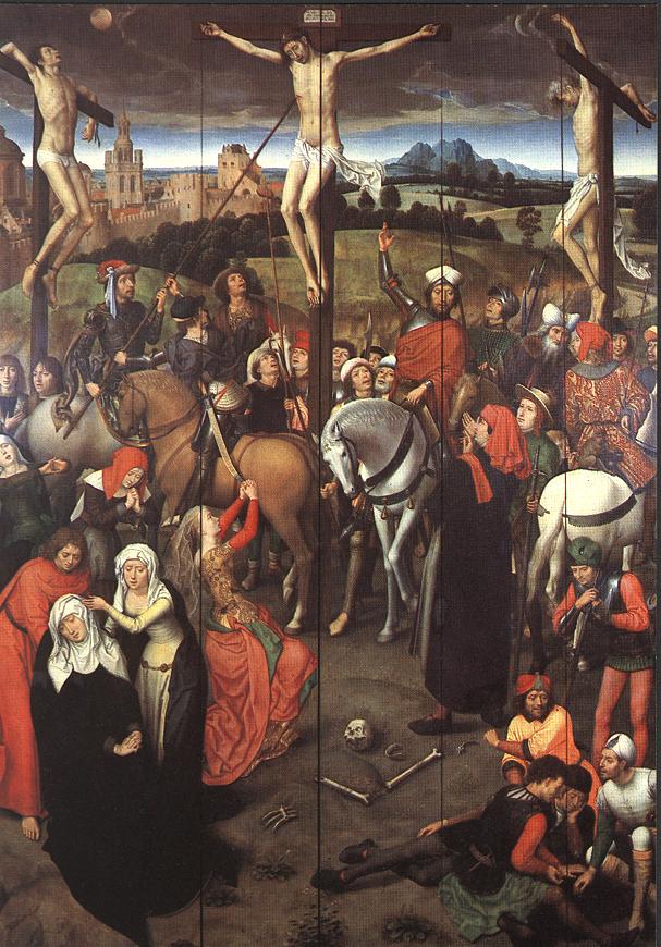 Passion (Greverade) Altarpiece (central panel) by MEMLING, Hans