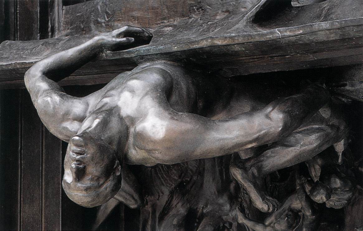 The Gates of Hell (detail) by RODIN, Auguste