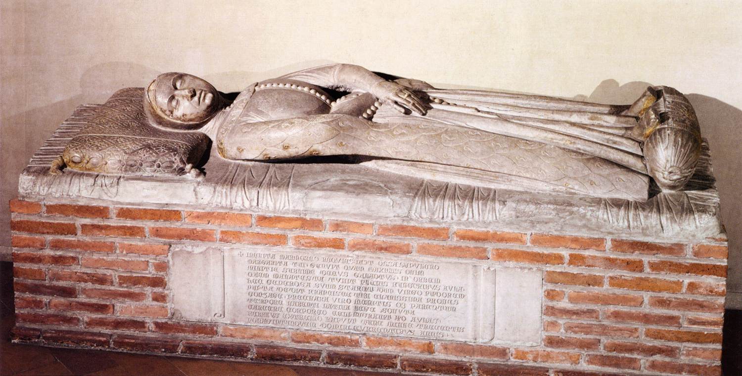 Sarcophagus of Margherita Malatesta by