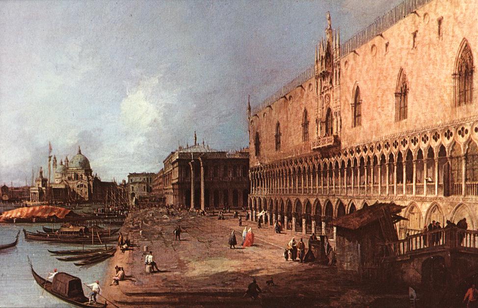 Doge Palace by CANALETTO