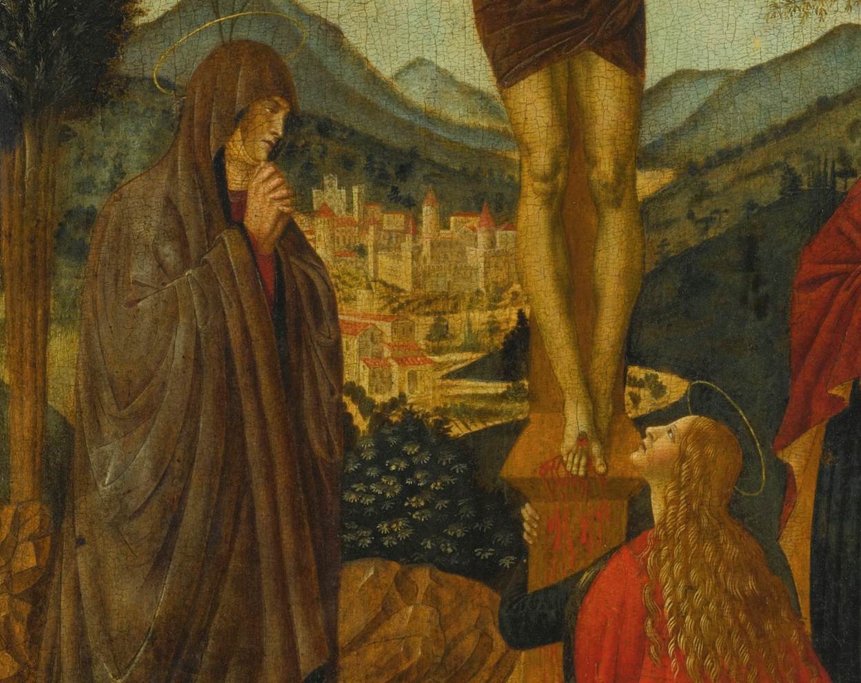 Crucifixion (detail) by ALESSO DI BENOZZO