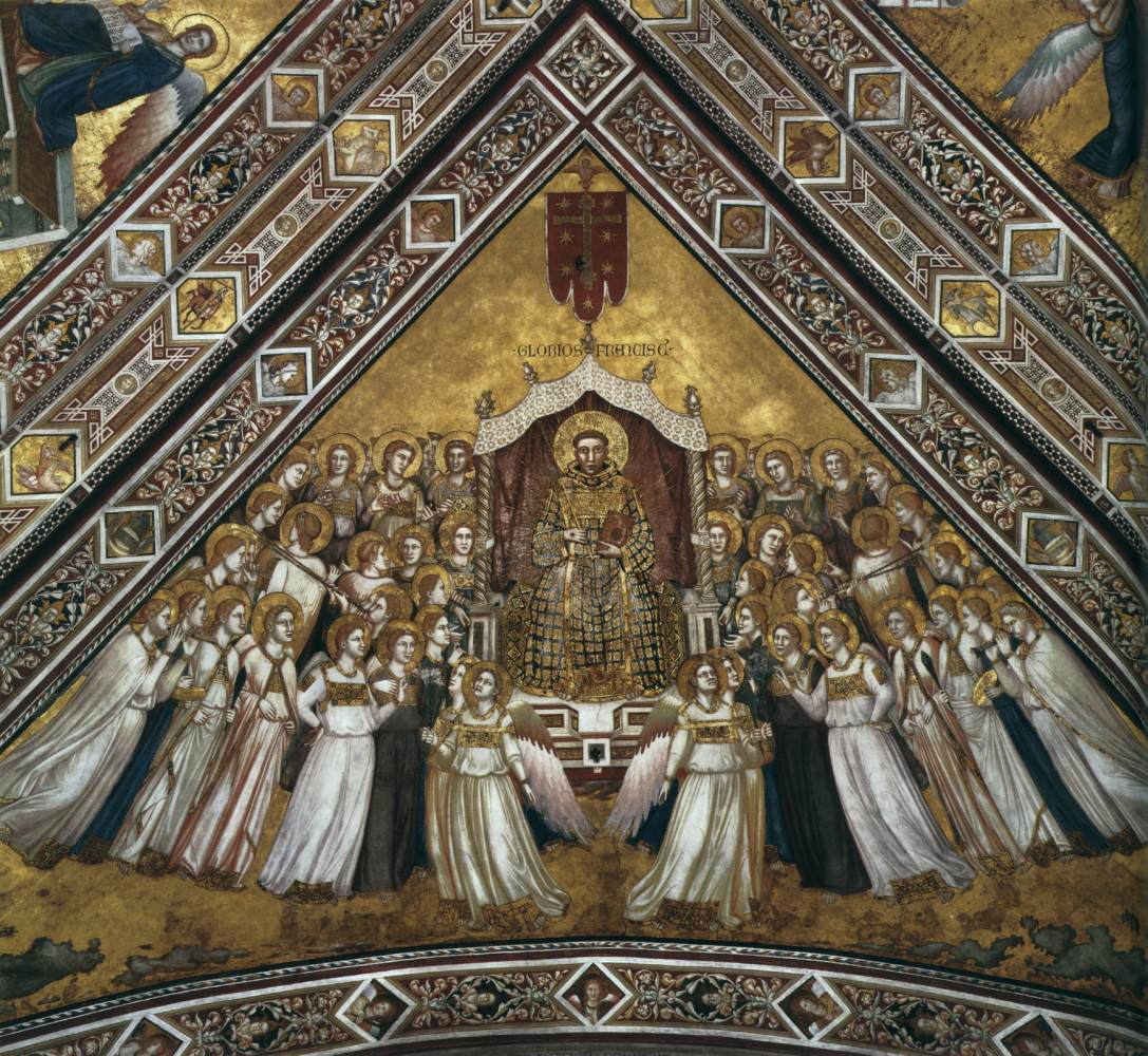 Franciscan Allegories: The Apotheosis of St Francis by GIOTTO di Bondone