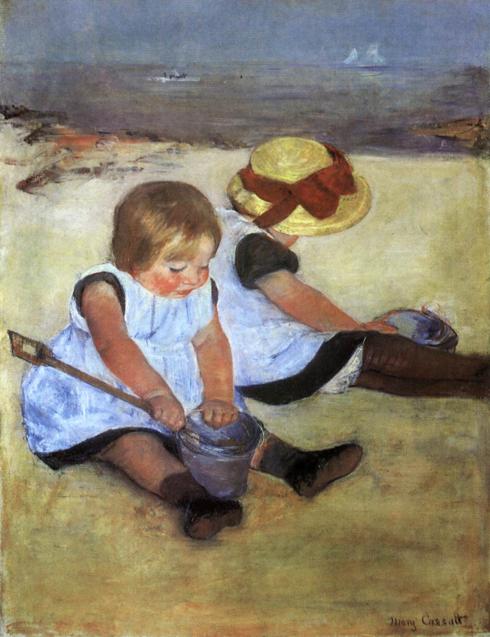 Children on the Beach by