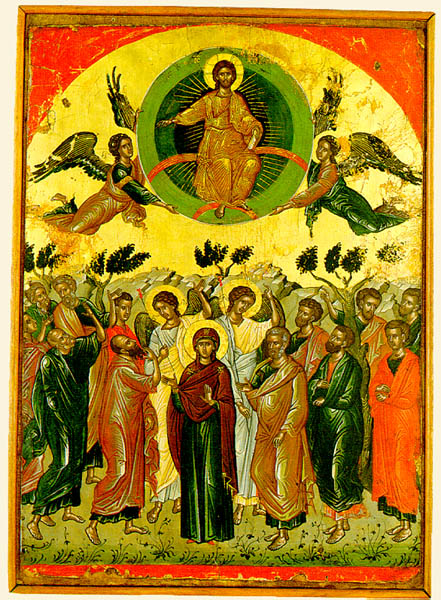 The Ascension by THEOPHANES the Cretan