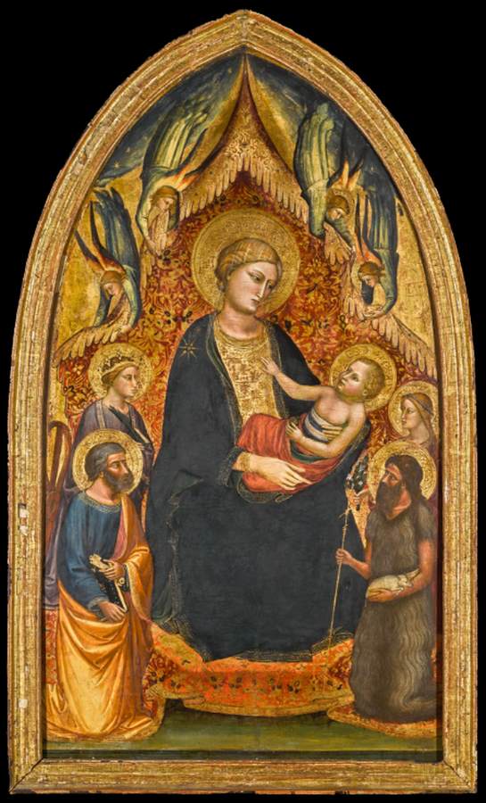 Madonna and Child Enthroned with Saints by MARIOTTO DI NARDO