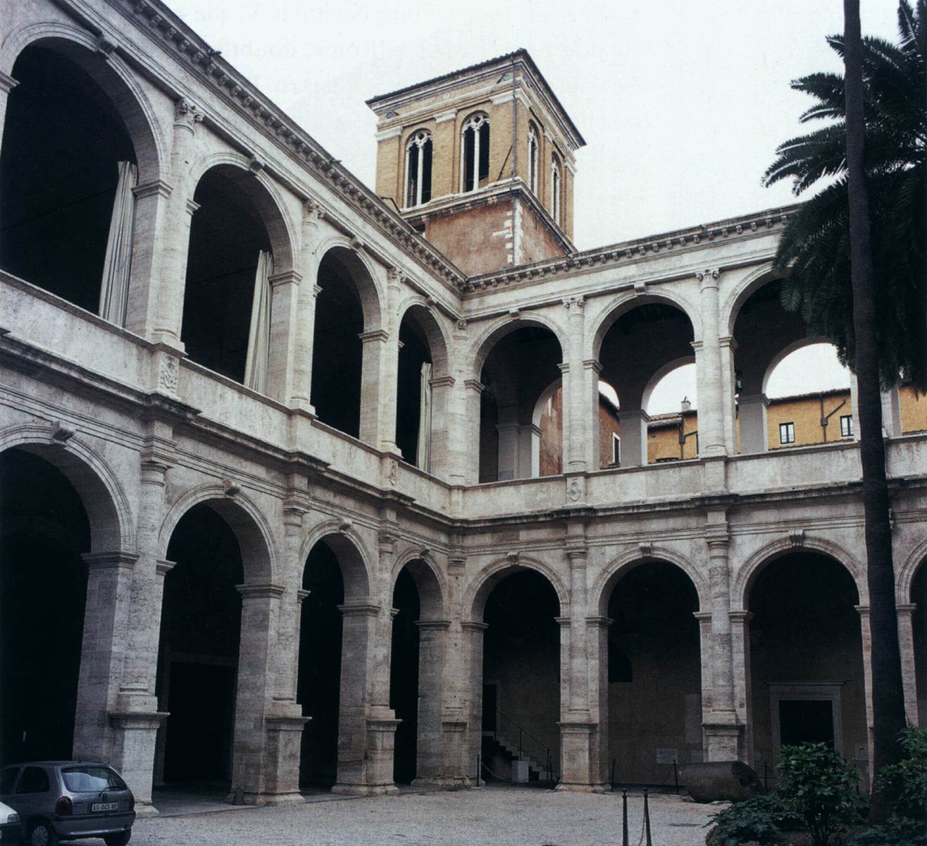 Courtyard by ALBERTI, Leon Battista