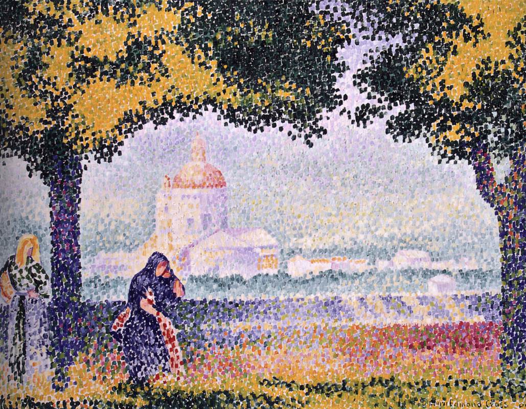 The Church of Santa Maria degli Angeli near Assisi by CROSS, Henri-Edmond