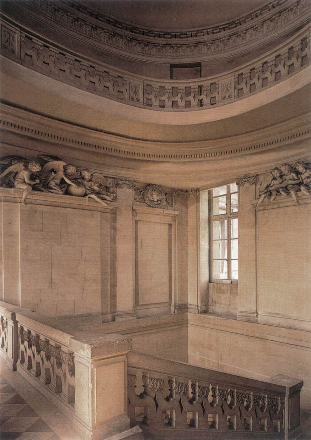 Interior view by MANSART, François