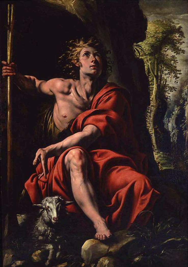 St John the Baptist in the Desert by TANZIO DA VARALLO