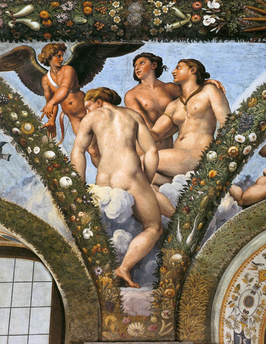 Cupid and the Three Graces by