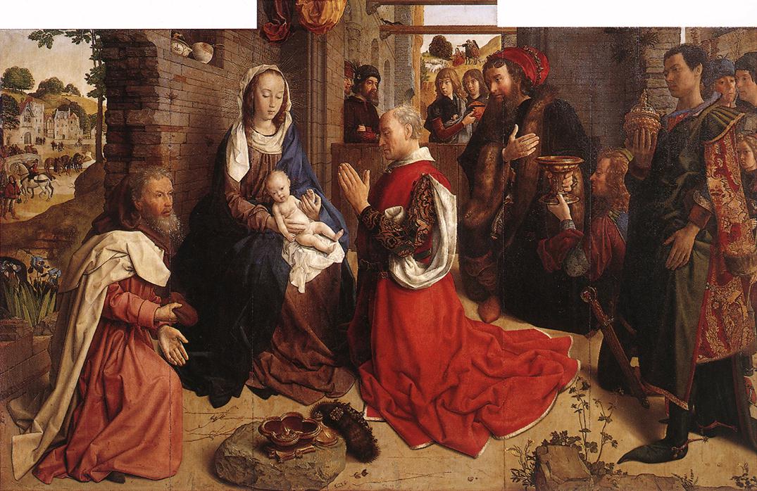 Monforte Altarpiece by GOES, Hugo van der