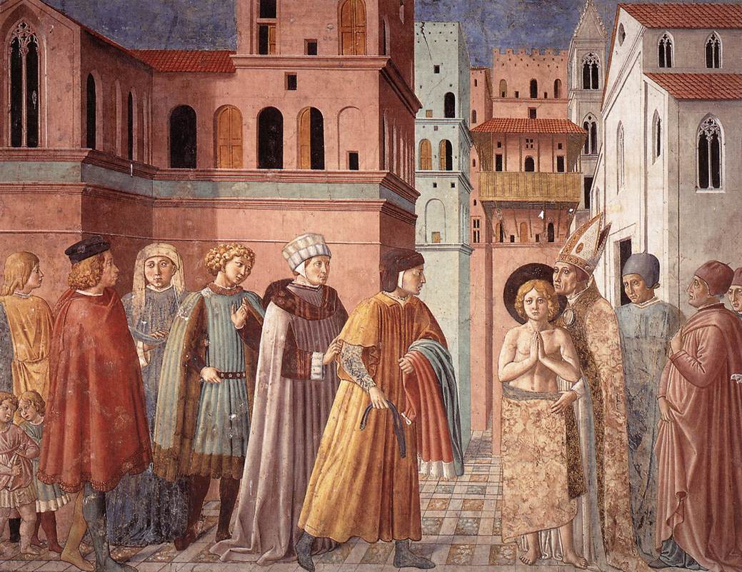 Scenes from the Life of St Francis (Scene 3, south wall) by