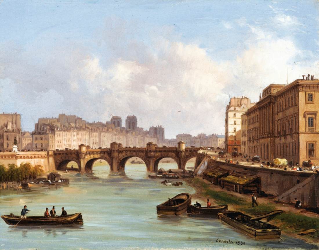 The Pont Neuf, Paris by