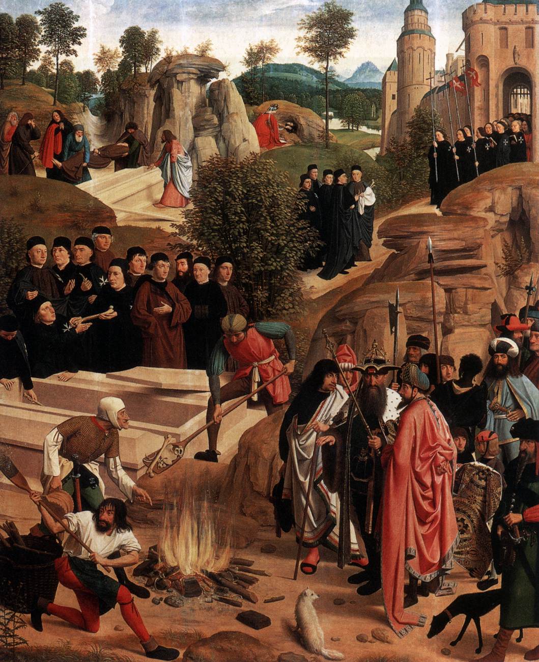 Burning of the Bones of St John the Baptist by