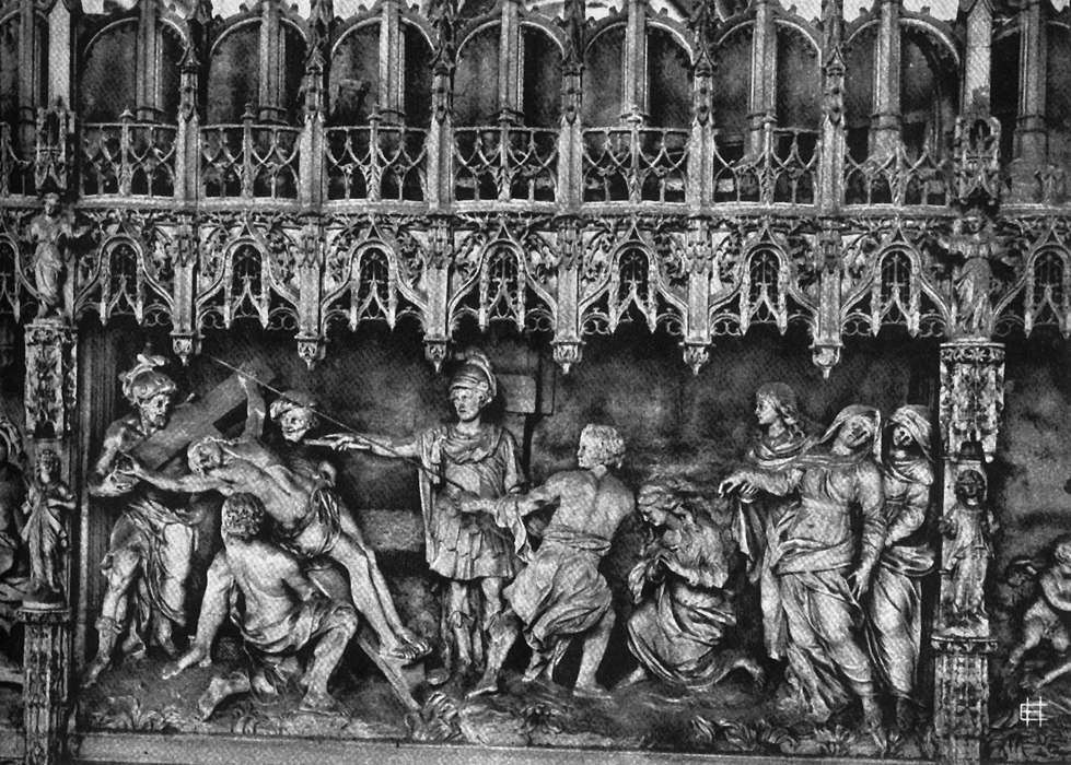 The Raising of the Cross by MAZIÈRE, Simon