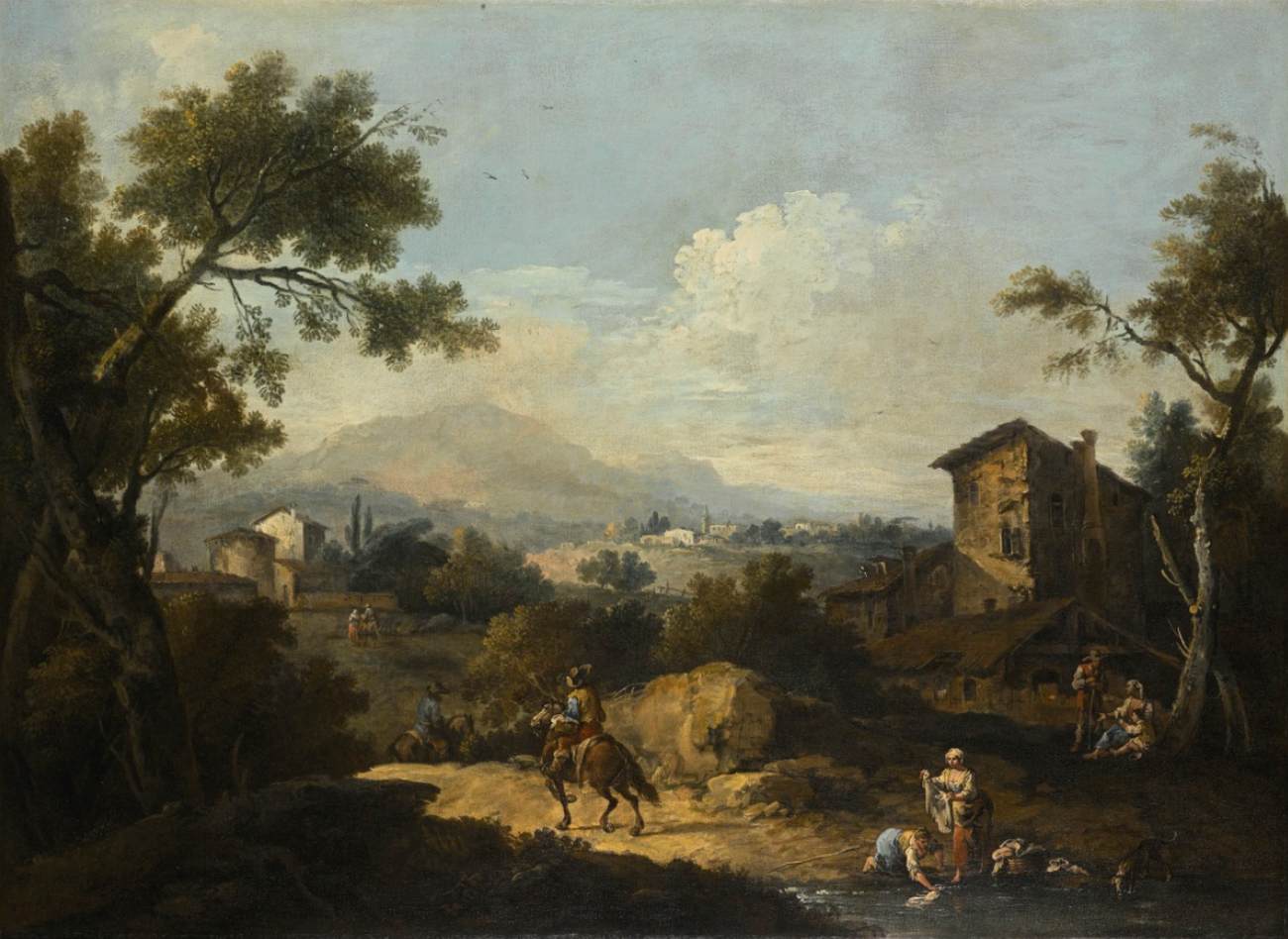 Italianate Landscape by ZAIS, Giuseppe