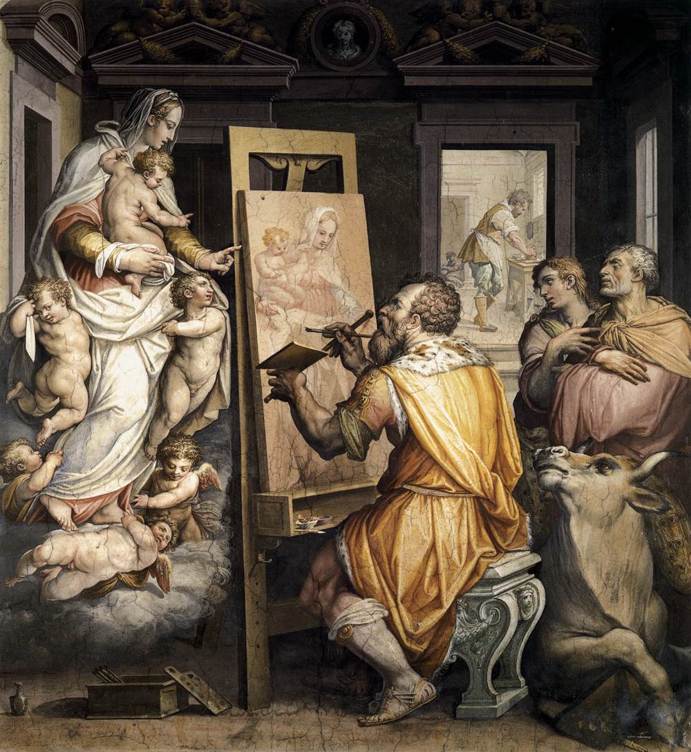 St Luke Painting the Virgin by