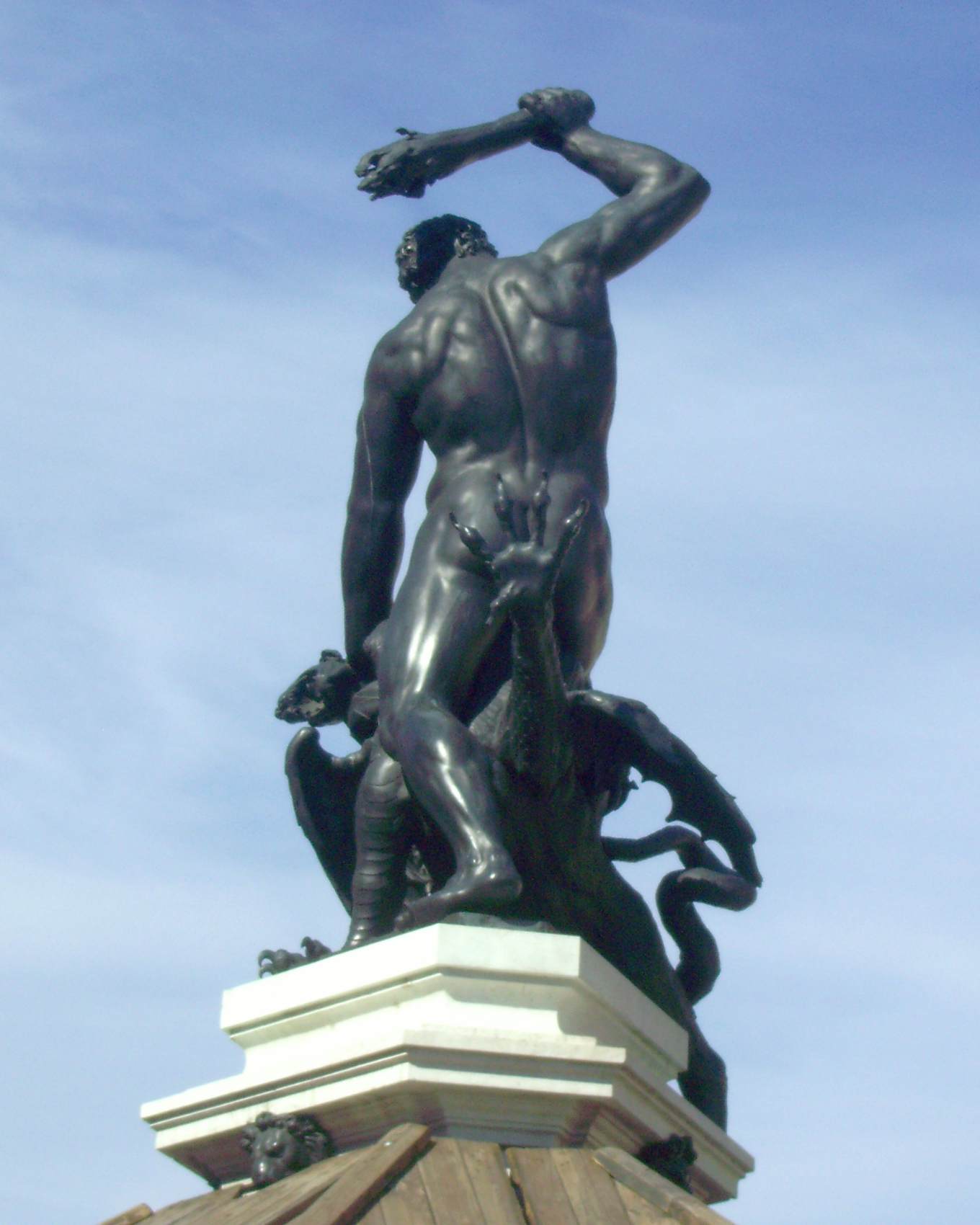 Hercules Fountain (detail) by VRIES, Adriaen de