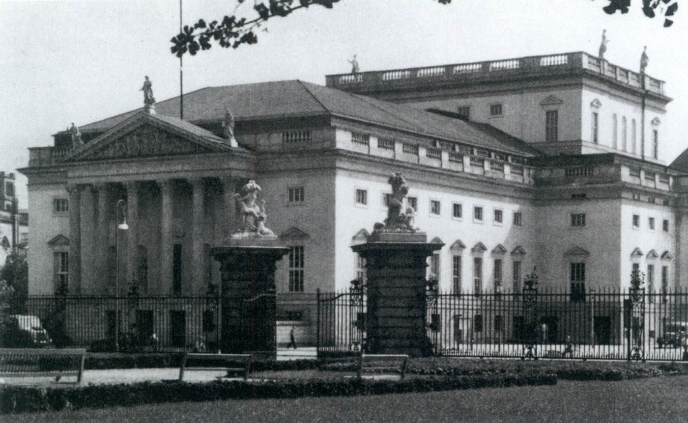 Exterior view by KNOBELSDORFF, Georg Wenceslaus von