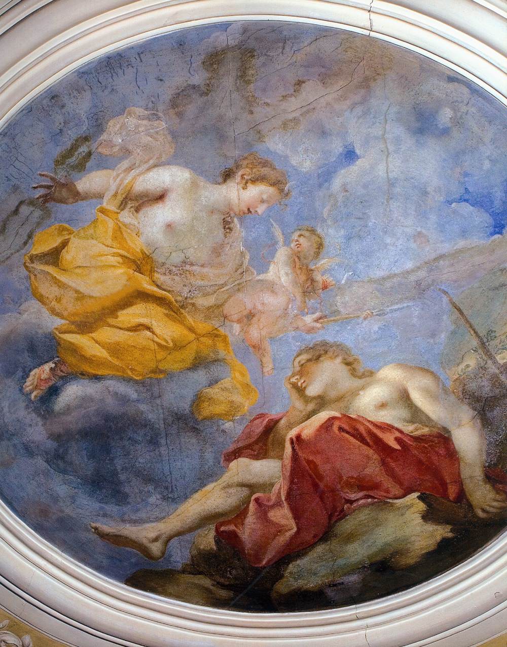 Bedroom ceiling by PELLEGRINI, Giovanni Antonio