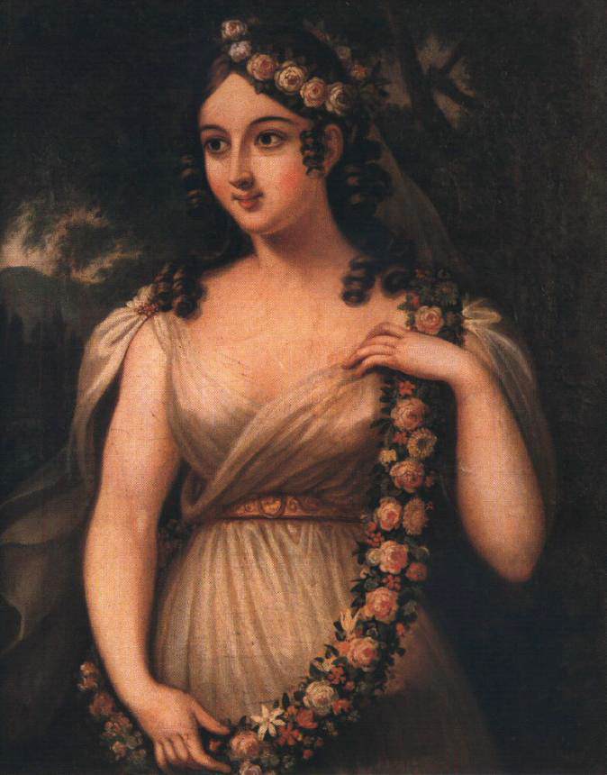 Spring (Flora, May) by ROMBAUER, János