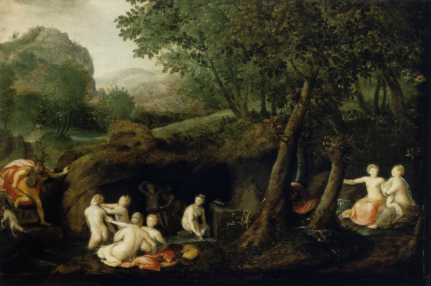 Diana Turns Actaeon into a Stag by RYCKERE, Bernaert de