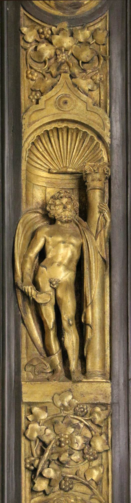 Porta del Paradiso: Samson by GHIBERTI, Lorenzo